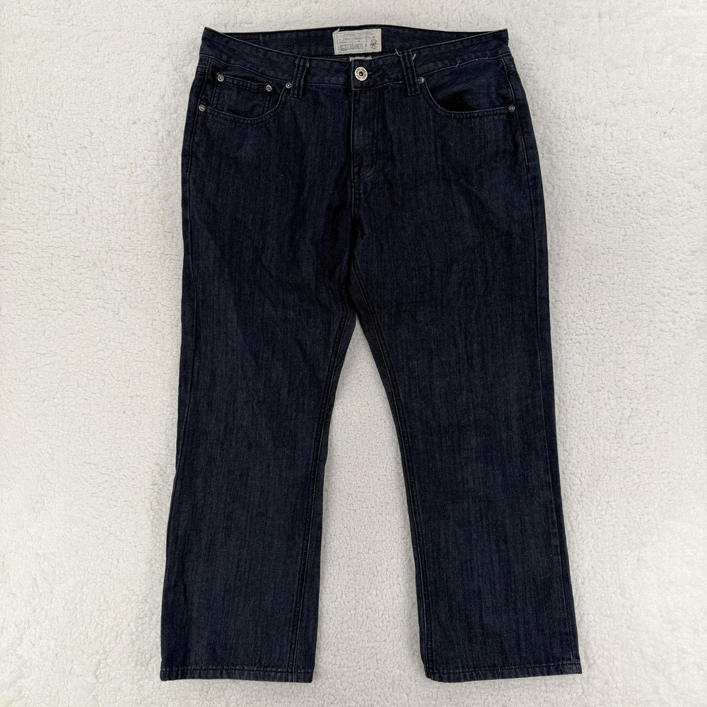 Ecko Unltd Jeans Mens 38x30‎ Blue 714 Straight Fit Denim Casual Pants Baggy Y2K
